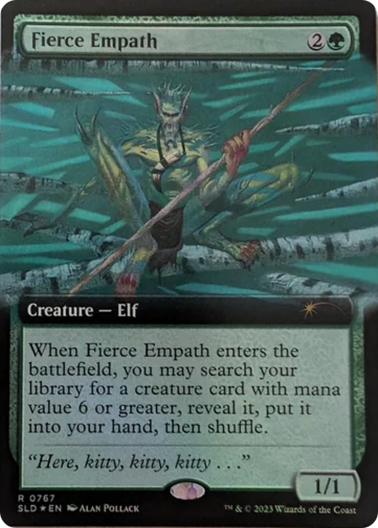 Fierce Empath (Extended Art) [Secret Lair Drop Series] | Jomio and Rueliete's Cards and Comics