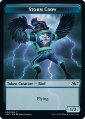 Squirrel // Storm Crow Double-Sided Token [Unfinity Tokens] | Jomio and Rueliete's Cards and Comics