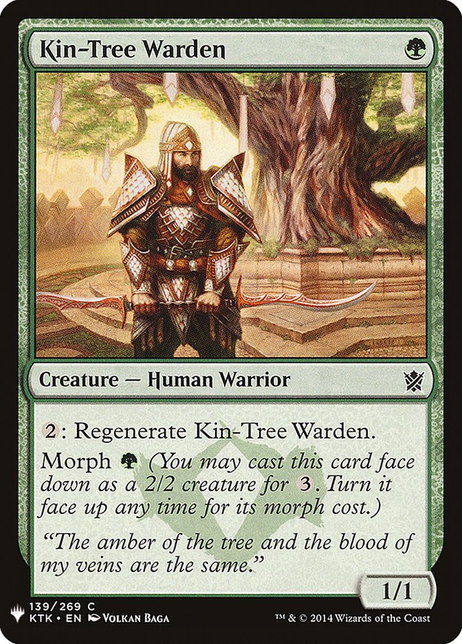 Kin-Tree Warden [Mystery Booster] | Jomio and Rueliete's Cards and Comics