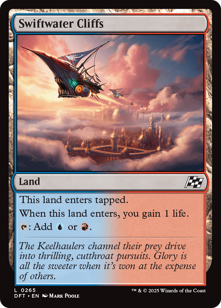 Swiftwater Cliffs [Aetherdrift] | Jomio and Rueliete's Cards and Comics