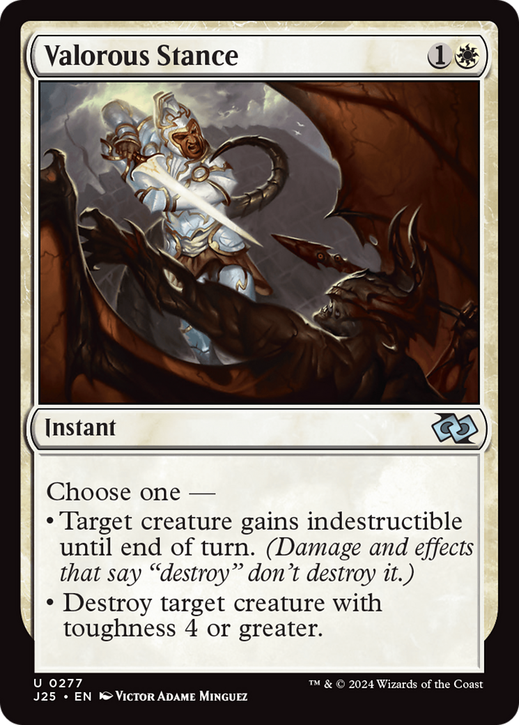 Valorous Stance [Foundations Jumpstart] | Jomio and Rueliete's Cards and Comics