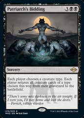 Patriarch's Bidding [Modern Horizons 2] | Jomio and Rueliete's Cards and Comics