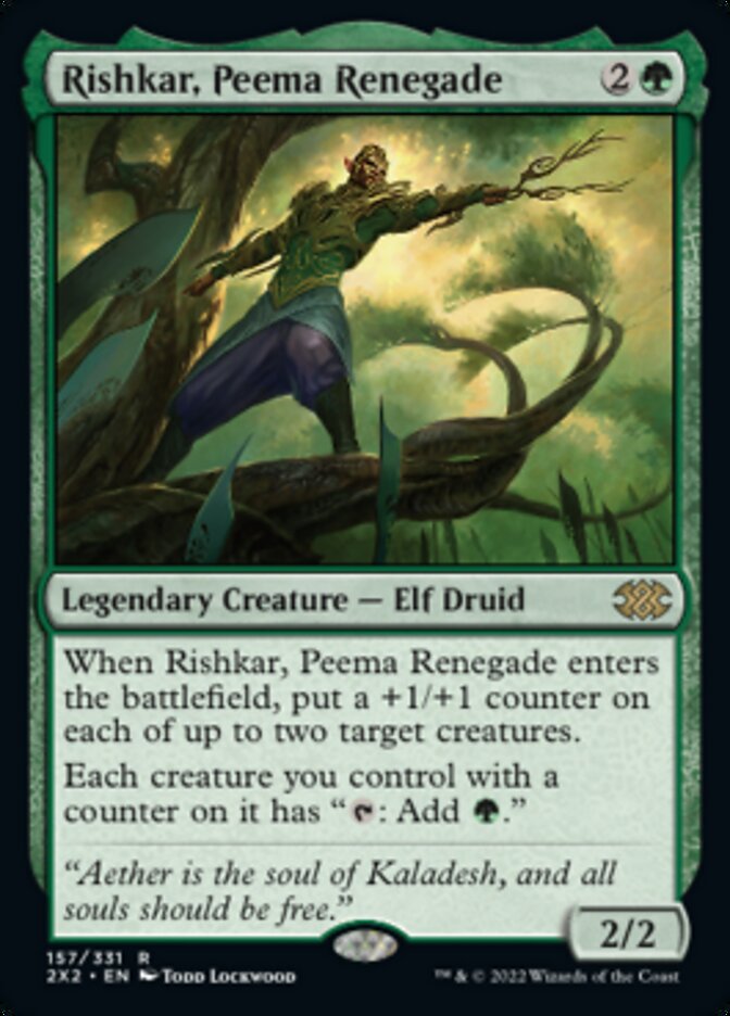 Rishkar, Peema Renegade [Double Masters 2022] | Jomio and Rueliete's Cards and Comics