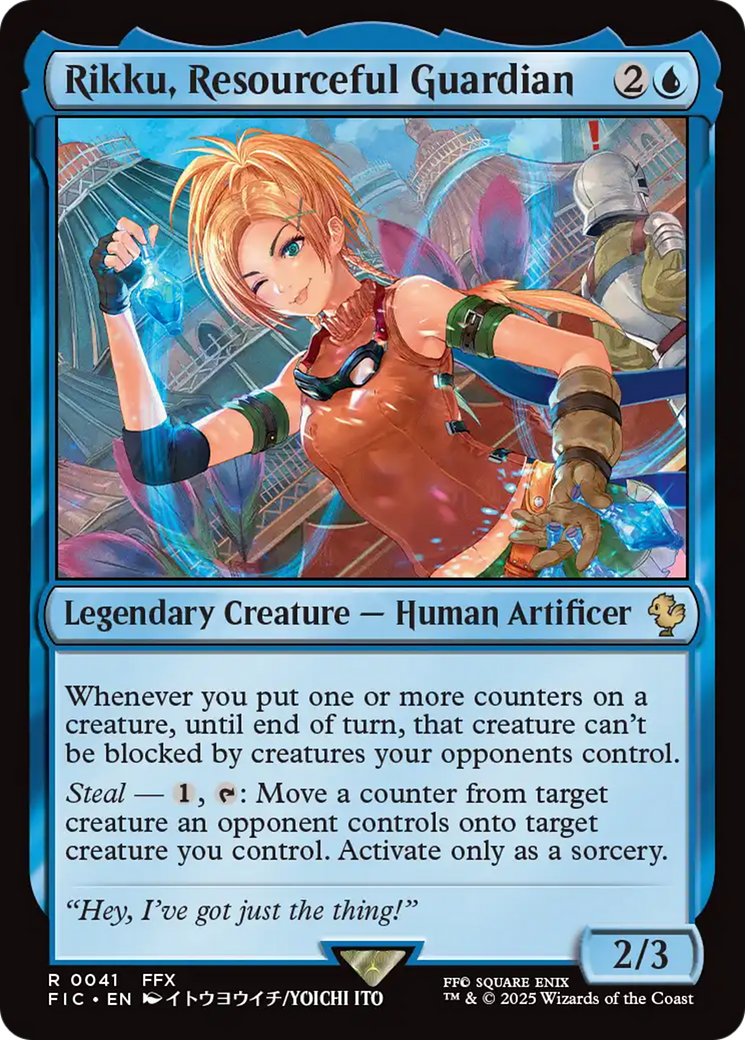 Rikku, Resourceful Guardian [FINAL FANTASY Commander] | Jomio and Rueliete's Cards and Comics