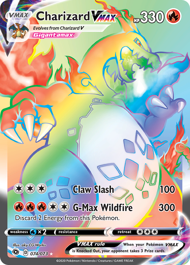 Charizard VMAX (074/073) [Sword & Shield: Champion's Path] | Jomio and Rueliete's Cards and Comics