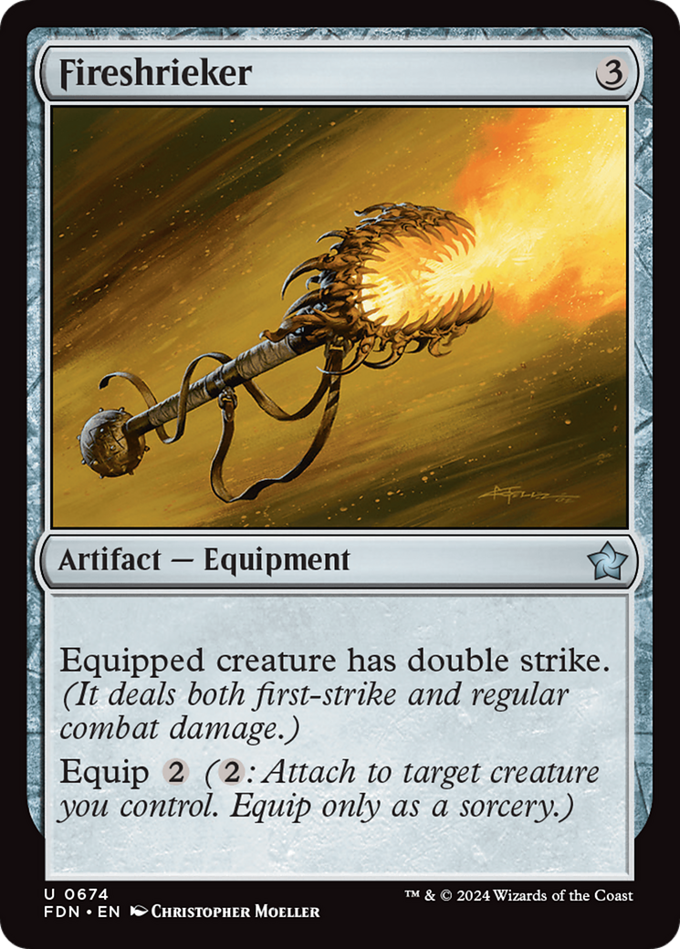 Fireshrieker [Foundations] | Jomio and Rueliete's Cards and Comics