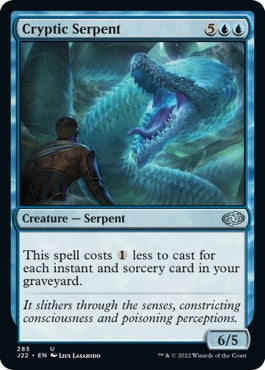 Cryptic Serpent [Jumpstart 2022] | Jomio and Rueliete's Cards and Comics