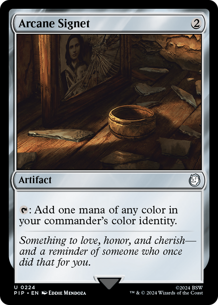 Arcane Signet [Fallout] | Jomio and Rueliete's Cards and Comics