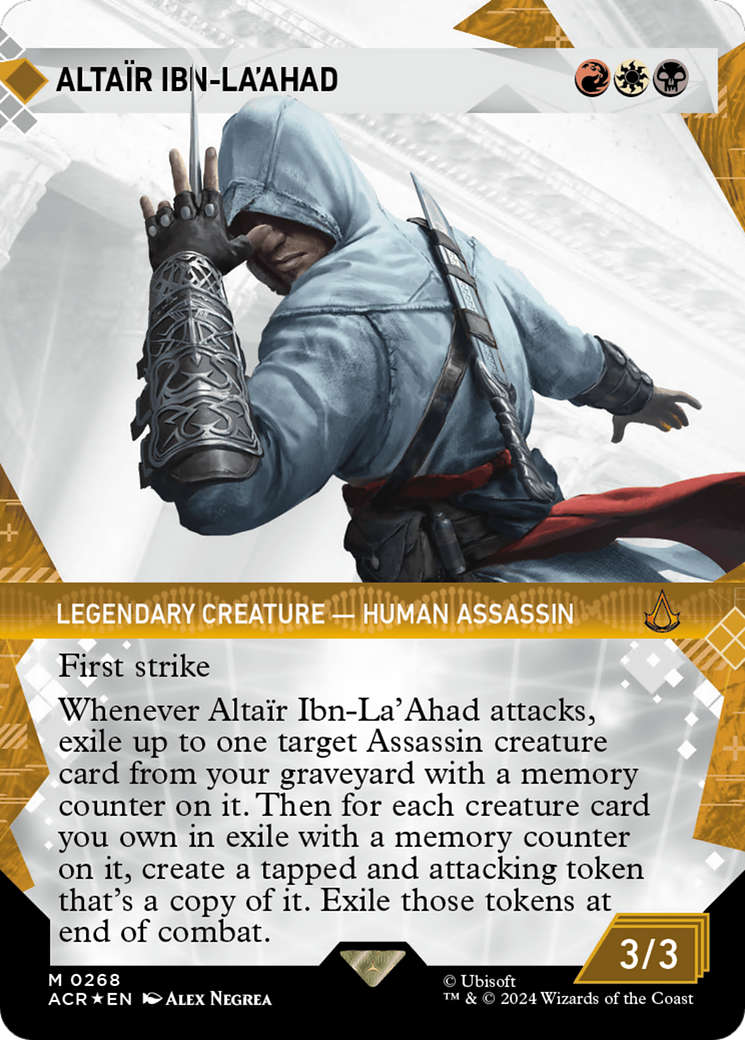 Altair Ibn-La'Ahad (Showcase) (Textured Foil) [Assassin's Creed] | Jomio and Rueliete's Cards and Comics