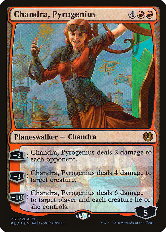 Chandra, Pyrogenius [Kaladesh] | Jomio and Rueliete's Cards and Comics