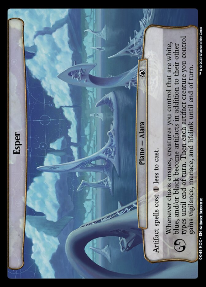 Esper [March of the Machine Commander] | Jomio and Rueliete's Cards and Comics