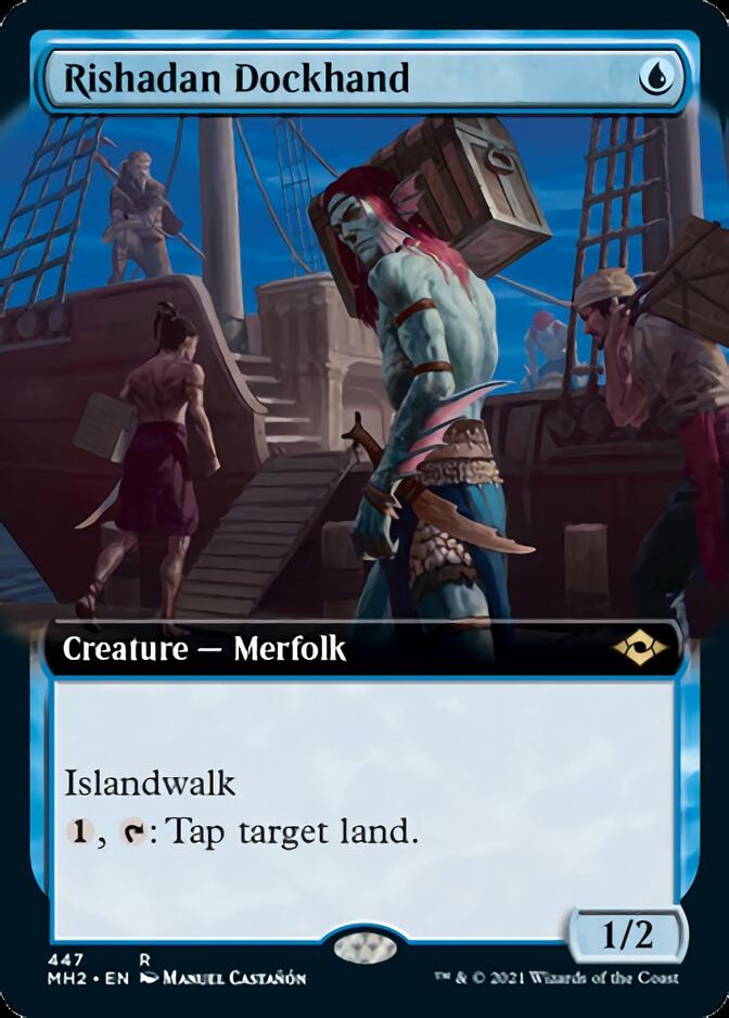 Rishadan Dockhand (Extended Art) [Modern Horizons 2] | Jomio and Rueliete's Cards and Comics