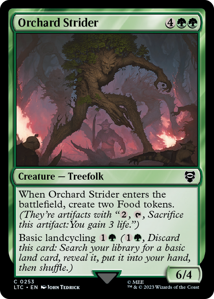 Orchard Strider [The Lord of the Rings: Tales of Middle-Earth Commander] | Jomio and Rueliete's Cards and Comics