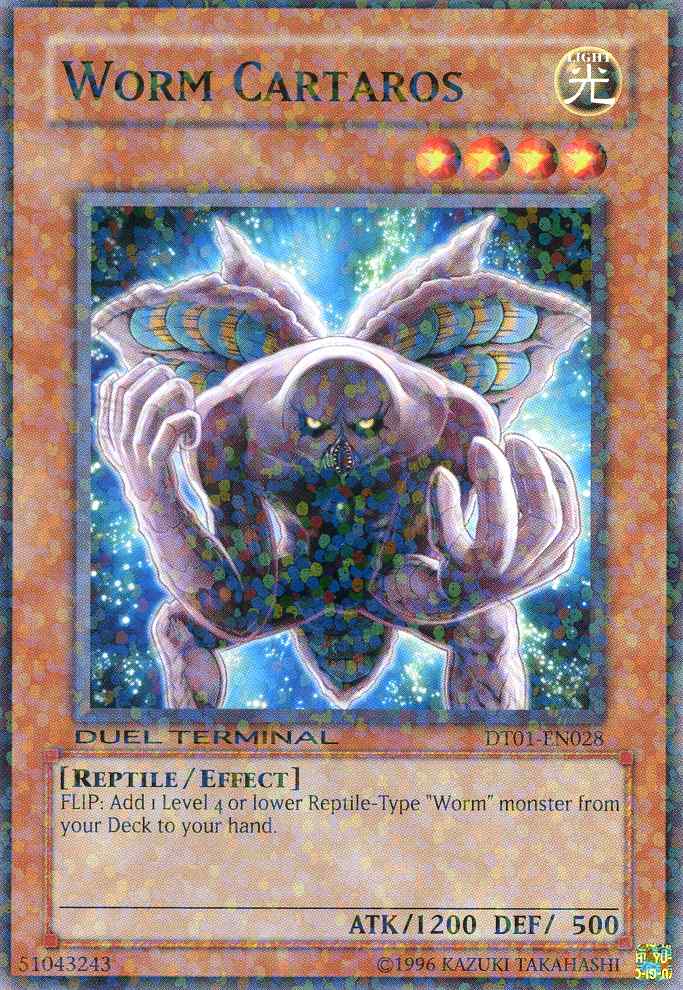 Worm Cartaros [DT01-EN028] Parallel Rare | Jomio and Rueliete's Cards and Comics