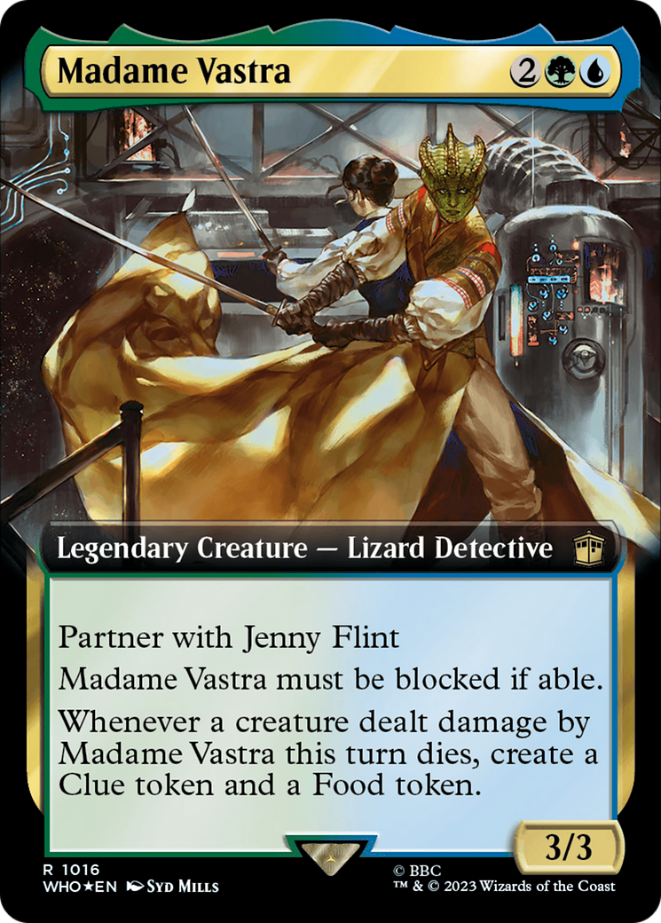 Madame Vastra (Extended Art) (Surge Foil) [Doctor Who] | Jomio and Rueliete's Cards and Comics