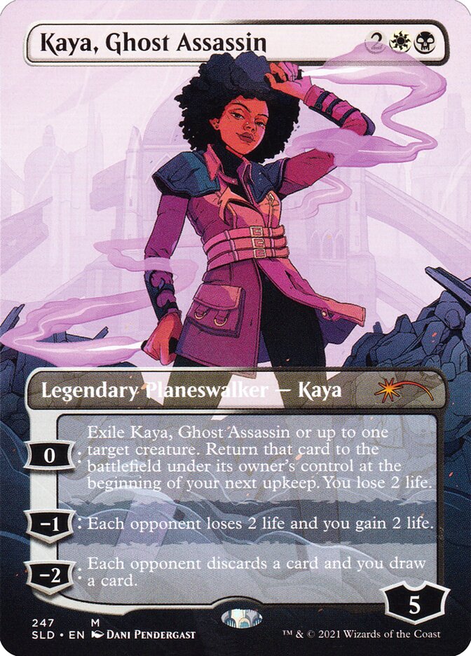 Kaya, Ghost Assassin [Secret Lair Drop Series] | Jomio and Rueliete's Cards and Comics