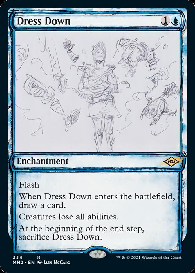 Dress Down (Sketch) [Modern Horizons 2] | Jomio and Rueliete's Cards and Comics