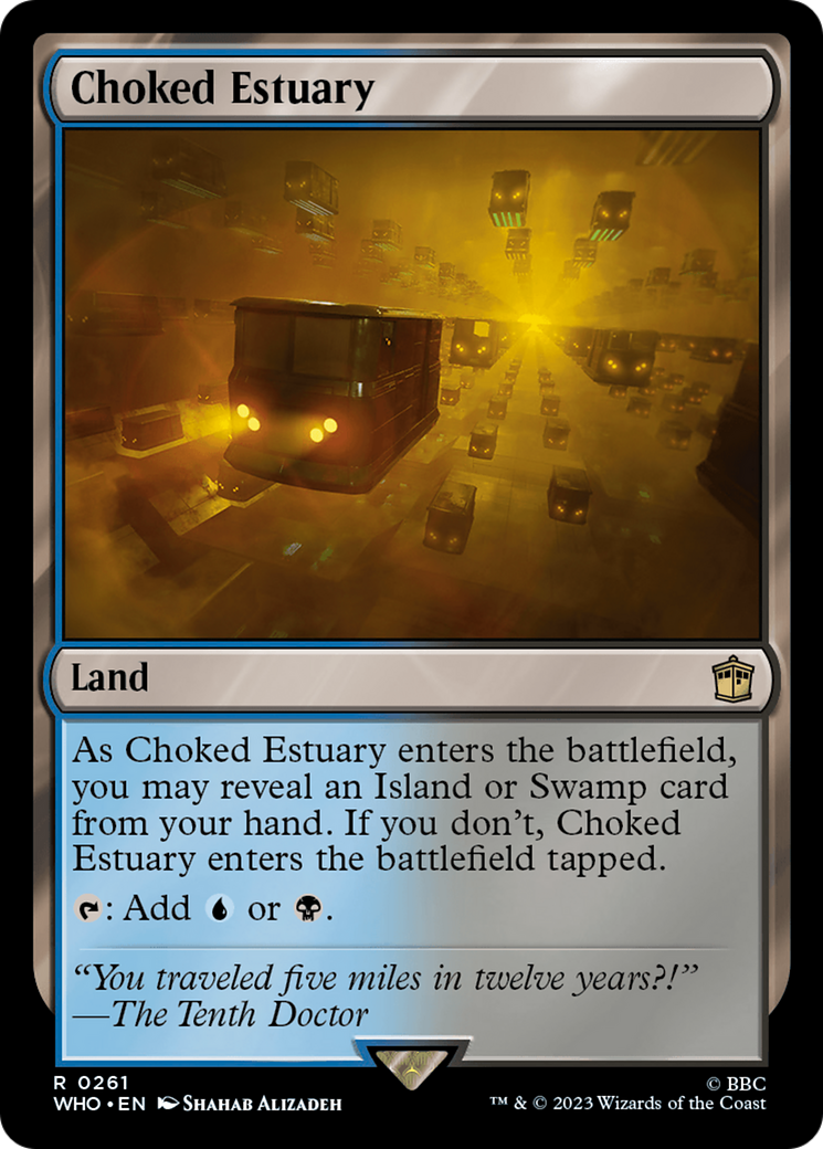 Choked Estuary [Doctor Who] | Jomio and Rueliete's Cards and Comics