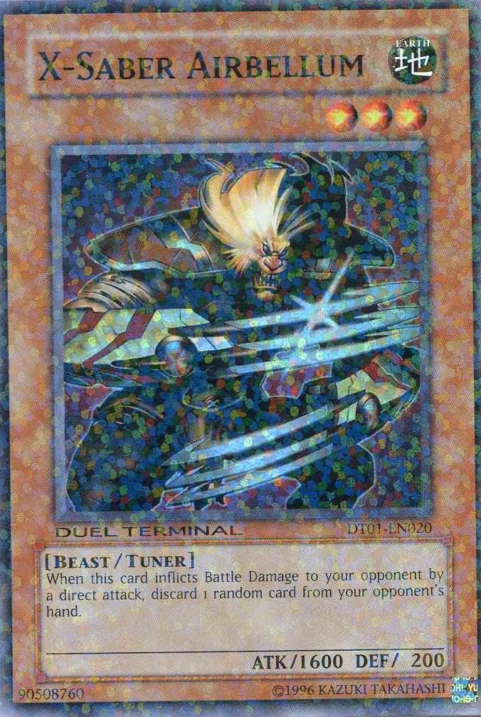 X-Saber Airbellum [DT01-EN020] Super Rare | Jomio and Rueliete's Cards and Comics