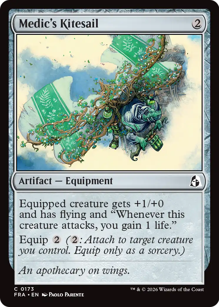 Medic's Kitesail [Reality Fracture] | Jomio and Rueliete's Cards and Comics