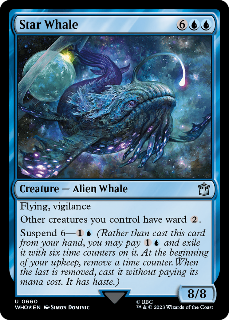 Star Whale (Surge Foil) [Doctor Who] | Jomio and Rueliete's Cards and Comics