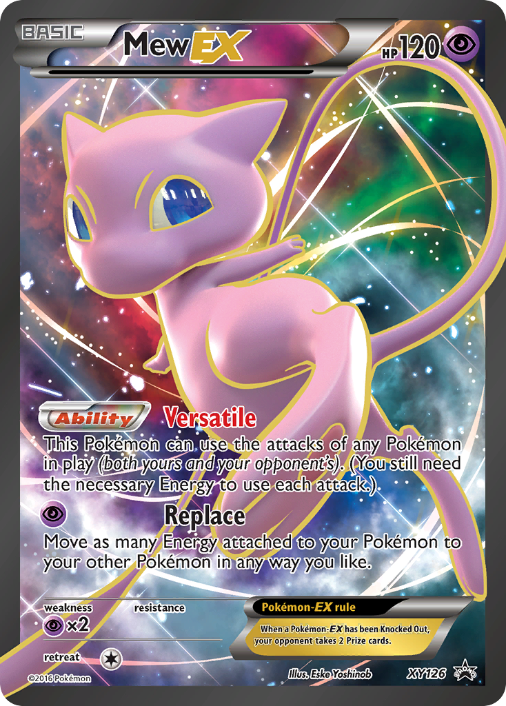 Mew EX (XY126) [XY: Black Star Promos] | Jomio and Rueliete's Cards and Comics