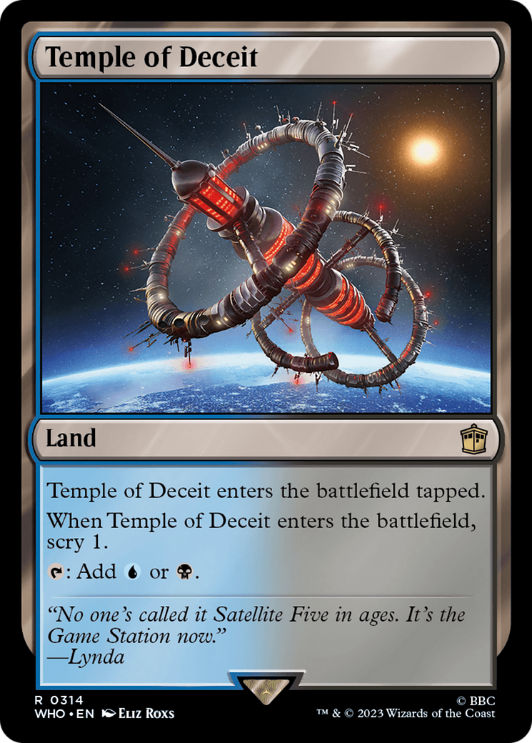Temple of Deceit [Doctor Who] | Jomio and Rueliete's Cards and Comics