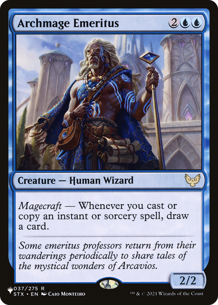 Archmage Emeritus [The List] | Jomio and Rueliete's Cards and Comics