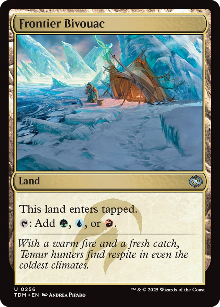 Frontier Bivouac [Tarkir: Dragonstorm] | Jomio and Rueliete's Cards and Comics