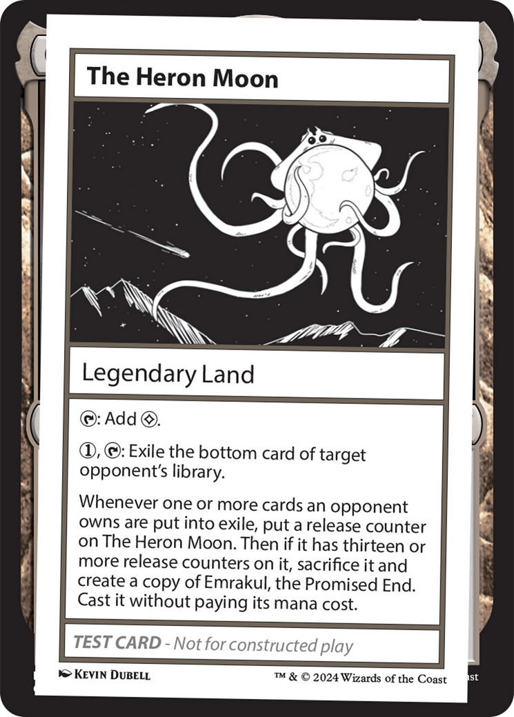The Heron Moon [Mystery Booster 2 Playtest Cards] | Jomio and Rueliete's Cards and Comics