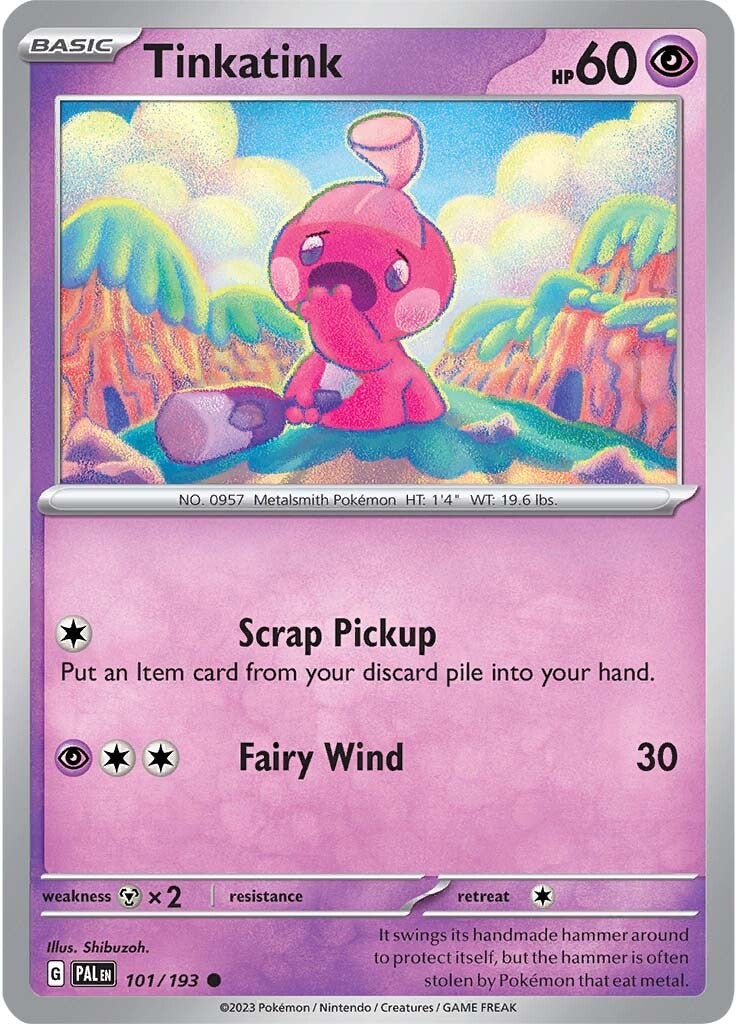 Tinkatink (101/193) [Scarlet & Violet: Paldea Evolved] | Jomio and Rueliete's Cards and Comics