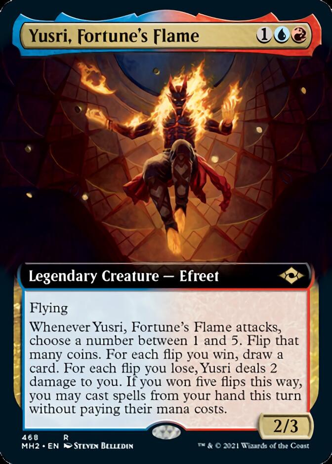 Yusri, Fortune's Flame (Extended Art) [Modern Horizons 2] | Jomio and Rueliete's Cards and Comics