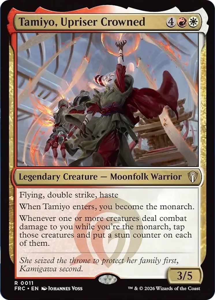 Tamiyo, Upriser Crowned [Reality Fracture Commander] | Jomio and Rueliete's Cards and Comics