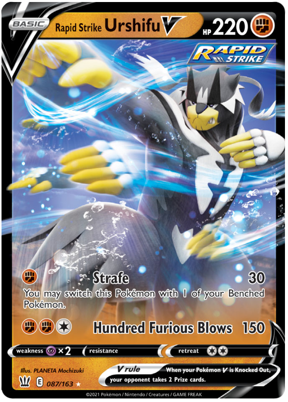Rapid Strike Urshifu V (087/163) [Sword & Shield: Battle Styles] | Jomio and Rueliete's Cards and Comics