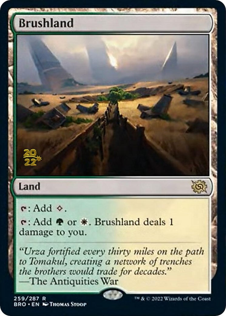 Brushland [The Brothers' War Prerelease Promos] | Jomio and Rueliete's Cards and Comics