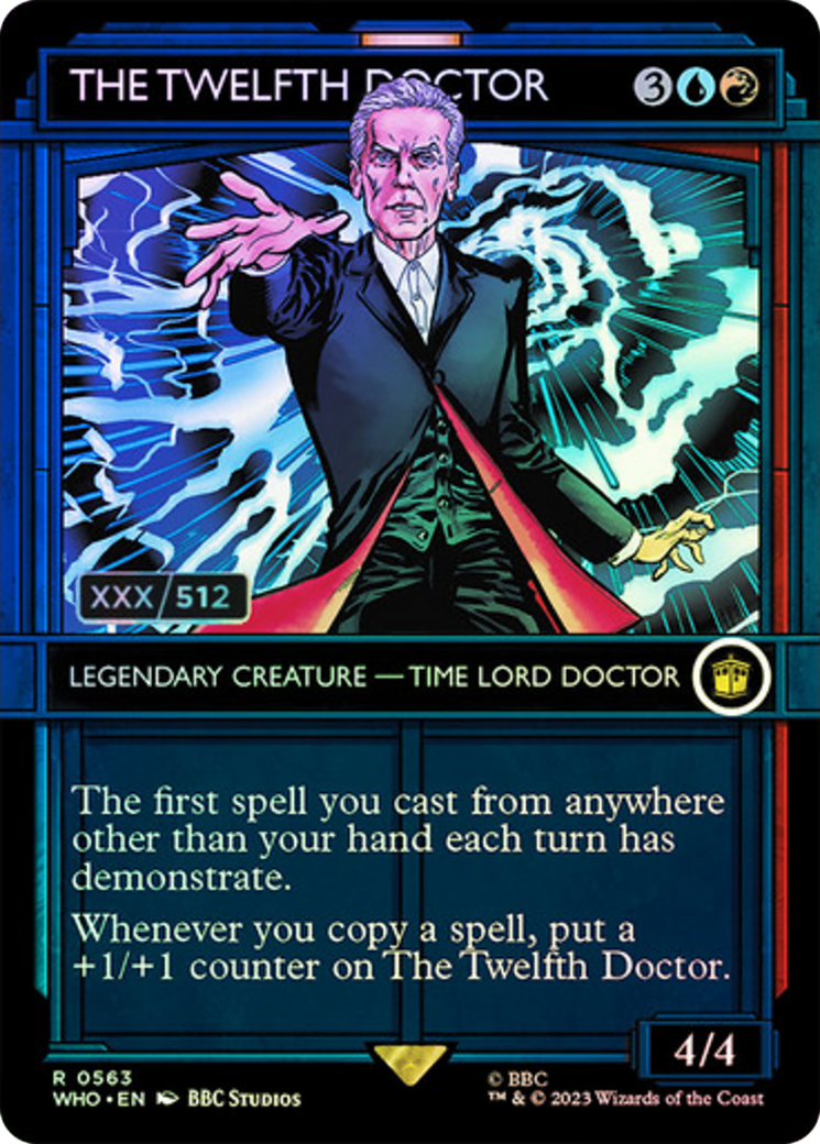 The Twelfth Doctor (Serial Numbered) [Doctor Who] | Jomio and Rueliete's Cards and Comics
