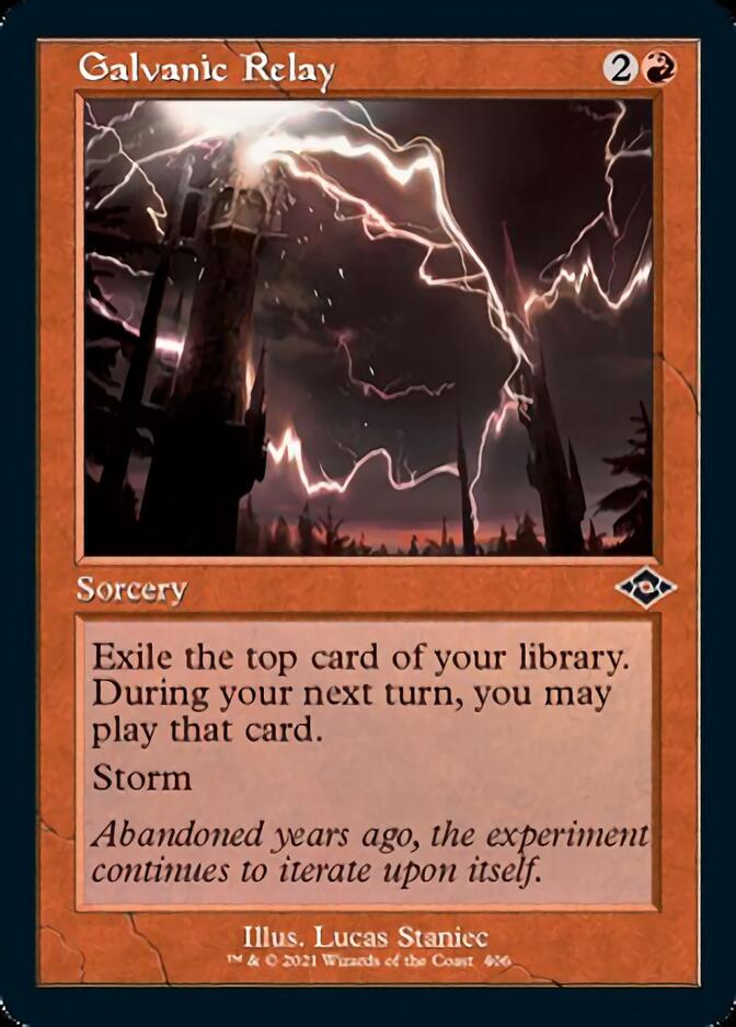 Galvanic Relay (Retro Foil Etched) [Modern Horizons 2] | Jomio and Rueliete's Cards and Comics