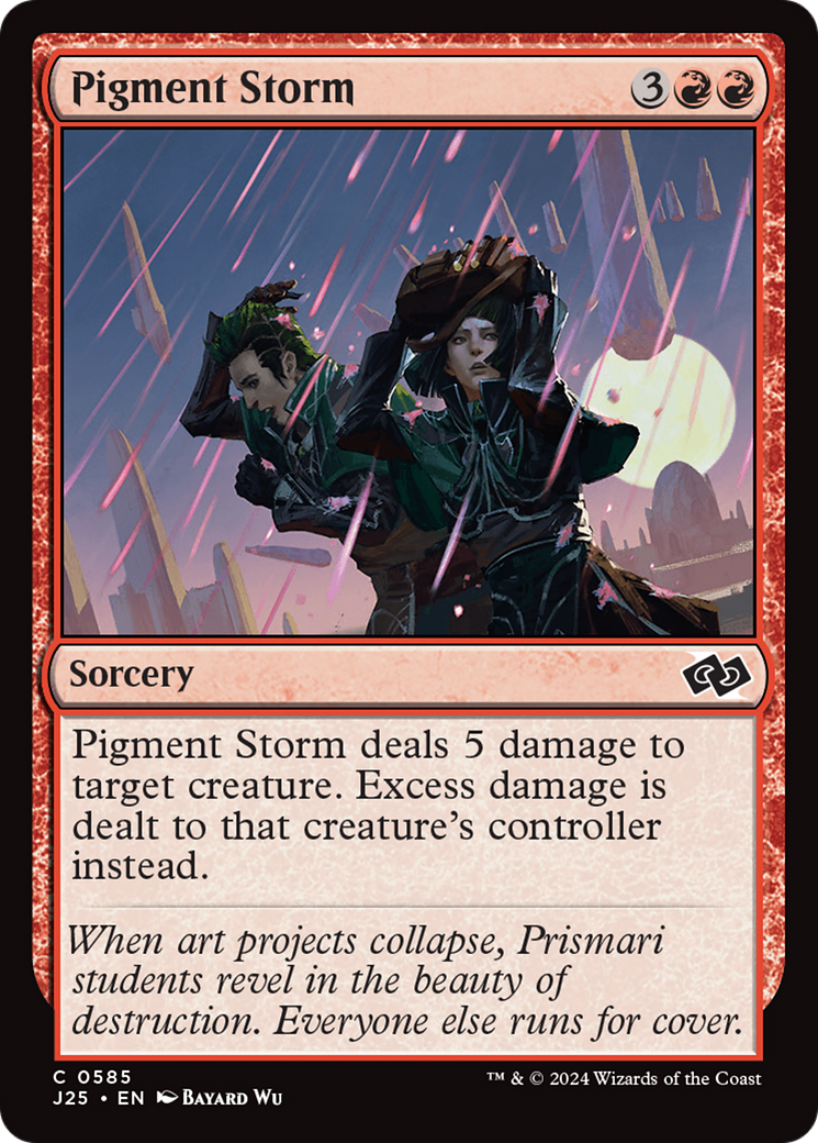 Pigment Storm [Foundations Jumpstart] | Jomio and Rueliete's Cards and Comics