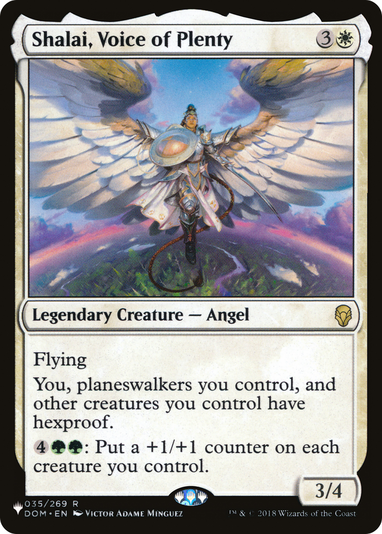 Shalai, Voice of Plenty [The List] | Jomio and Rueliete's Cards and Comics