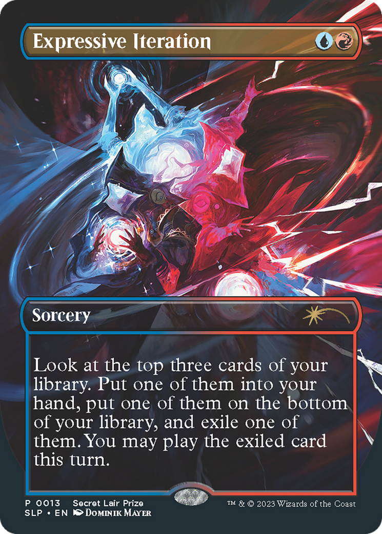 Expressive Iteration [Secret Lair Showdown] | Jomio and Rueliete's Cards and Comics