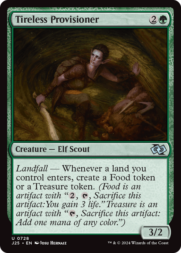 Tireless Provisioner [Foundations Jumpstart] | Jomio and Rueliete's Cards and Comics
