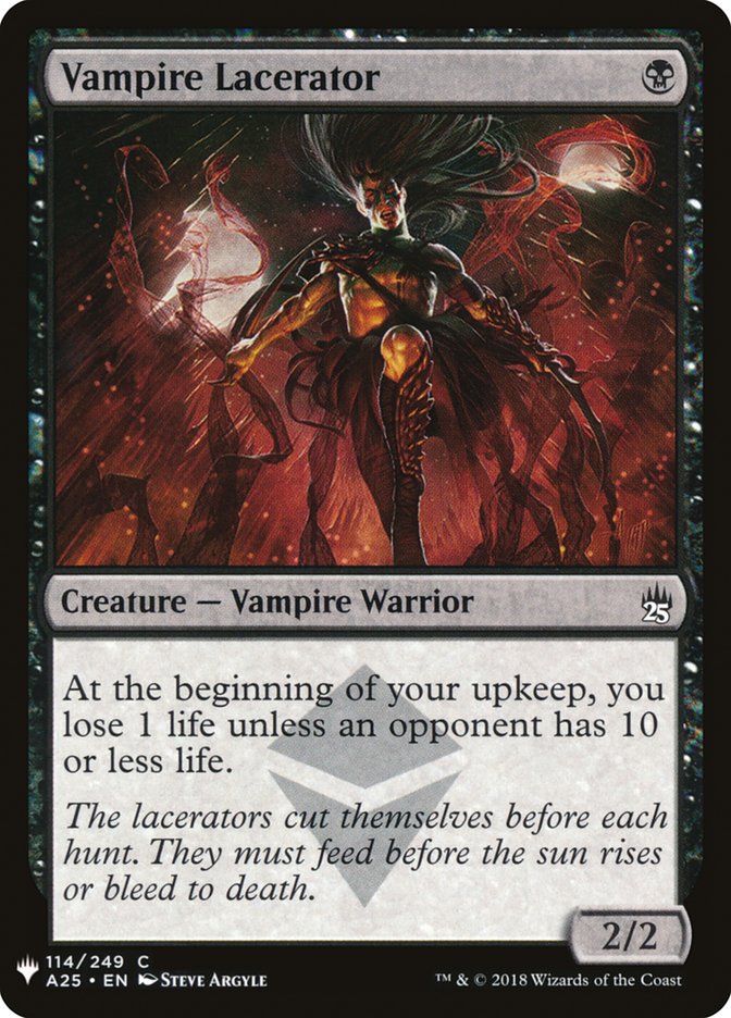Vampire Lacerator [Mystery Booster] | Jomio and Rueliete's Cards and Comics