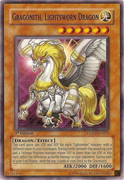 Gragonith, Lightsworn Dragon [LODT-EN025] Common | Jomio and Rueliete's Cards and Comics