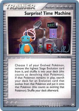 Surprise! Time Machine (91/109) (Eeveelutions - Jimmy Ballard) [World Championships 2006] | Jomio and Rueliete's Cards and Comics