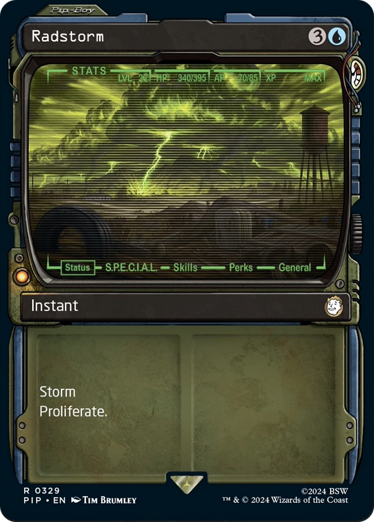 Radstorm (Showcase) [Fallout] | Jomio and Rueliete's Cards and Comics