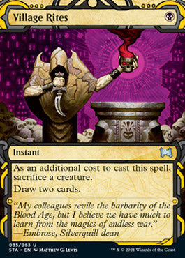 Village Rites [Strixhaven: Mystical Archive] | Jomio and Rueliete's Cards and Comics