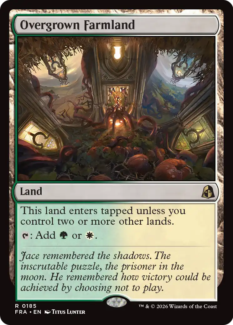 Overgrown Farmland [Reality Fracture] | Jomio and Rueliete's Cards and Comics