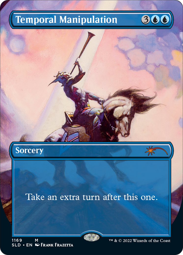 Temporal Manipulation (Borderless) [Secret Lair Drop Series] | Jomio and Rueliete's Cards and Comics