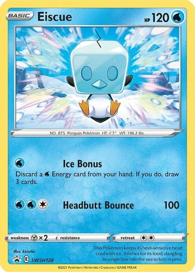 Eiscue (SWSH128) [Sword & Shield: Black Star Promos] | Jomio and Rueliete's Cards and Comics
