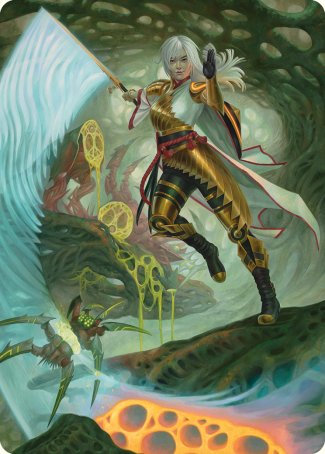 The Eternal Wanderer Art Card [Phyrexia: All Will Be One Art Series] | Jomio and Rueliete's Cards and Comics